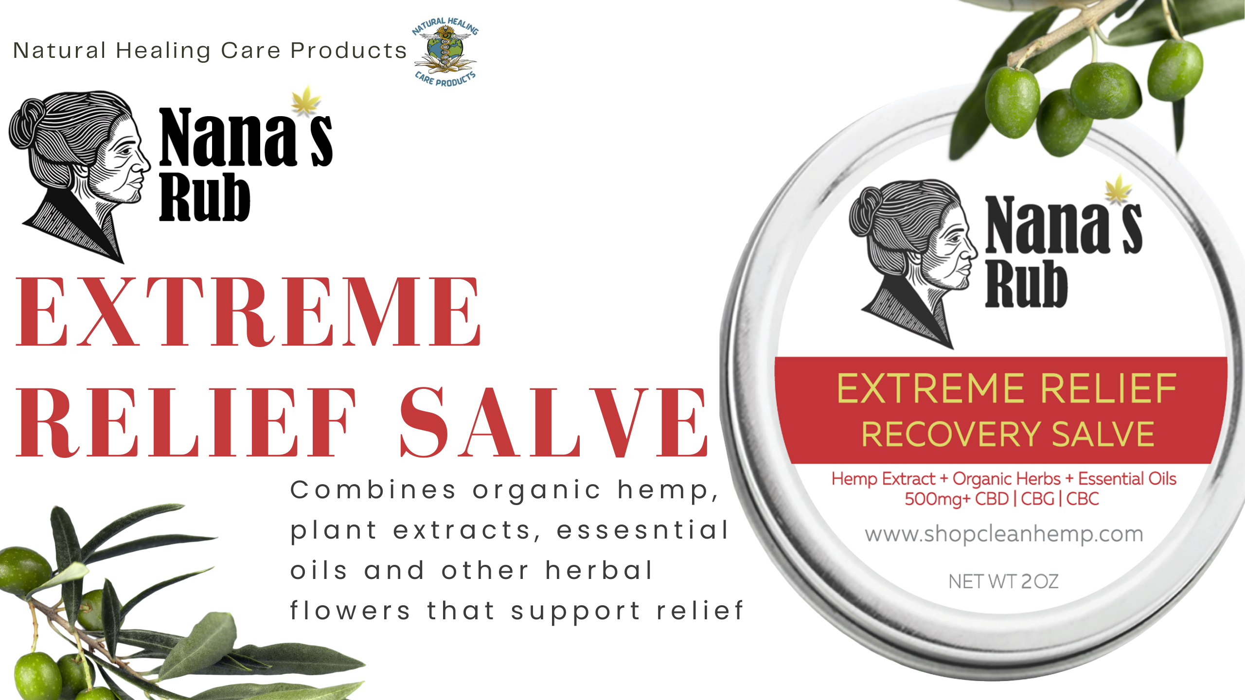 Nana's Rub Extreme Relief Salve